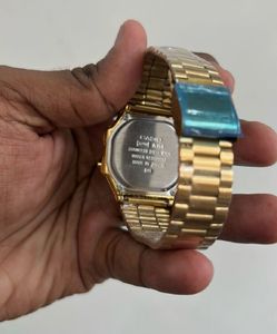 Gold Casio Digital Watch