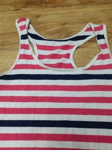 Striped Racerback Tank Top