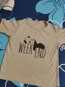 Funny Panda Weekend T-Shirt