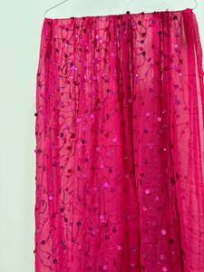 Gorgeous Pink Sequined Dupatta