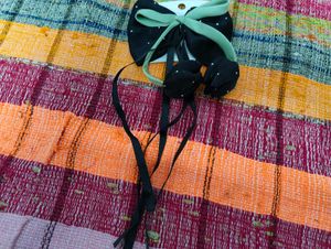 Cute Bow Hair Clip with Tassels