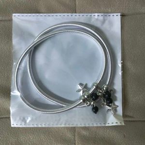 Stylish Silver Anklets with Star Charm
