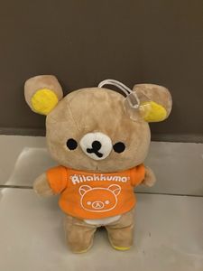 Rilakkuma Plush Toy with Orange Shirt