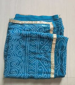 Beautiful printed Bandhani Saree