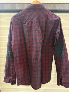 Men's Red Plaid Flannel Shirt