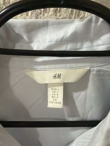 Light Blue H&amp;M Button-Up Shirt