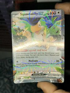 Pokemon Squawkabilly EX Card