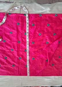 Mirror Work Blouse Fabric