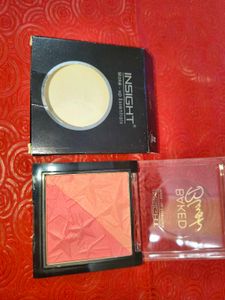 Insight Baked Blush 2 in 1 shade makeup
