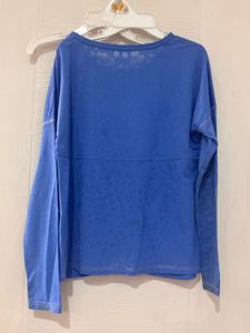 Marks &amp; Spencer Blue Long Sleeve Top