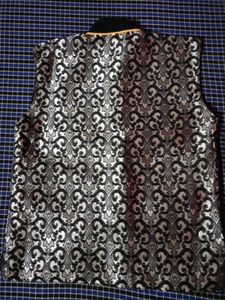 Vintage Style Patterned Vest