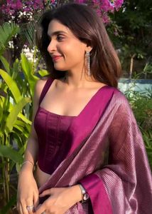 Elegant Silk Blend Saree