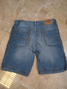 Men's Blue Denim Shorts