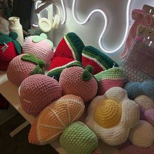 Cute Crochet Fruit Pillows