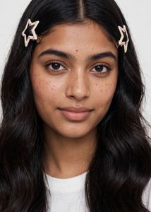 Star-Shaped Hair Clips – 2 Piece Set