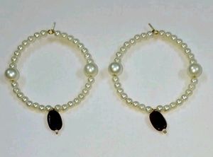 Pearls Unique Eyer rings fancy round shape jadawi