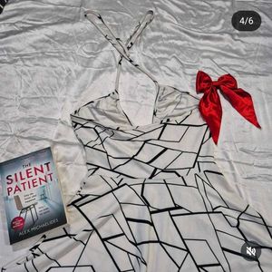 Halter Neck Backless Dress.