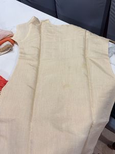 Designer Kurta Set with Dupatta lil spot on it