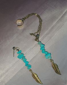 Turquoise Ear Cuffs Bohemian Fashion