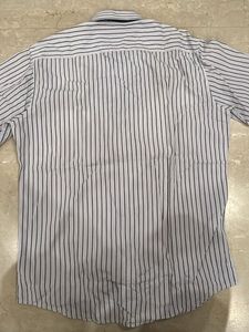 Louis Philippe Classic Striped Men's Shirt