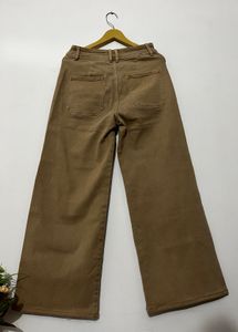 Wide Leg Khaki Pants