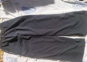 Stylish Black Palazzos with Bow Detail