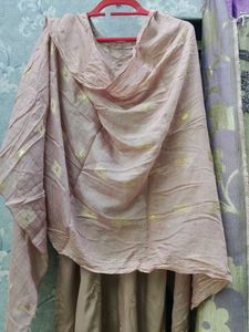 Mauve Silk Suit 3pc XL