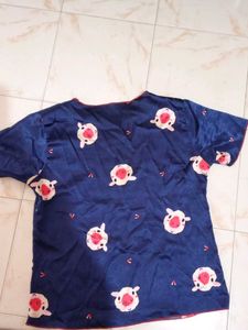 Cute Pig Pajama Top
