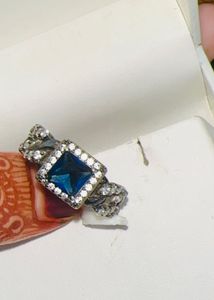 vintage Blue Stone Ring