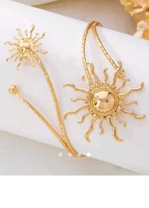 Golden Sun Armlet Bracelet
