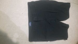 Black Casual Shorts