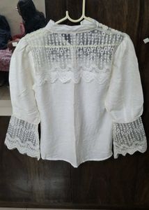 Elegant Casual white shirt
