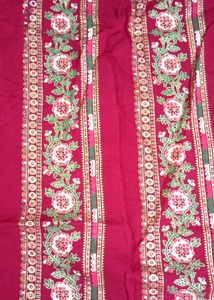 Maroon Printed short kurti top hand made✨✨