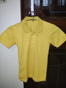 Yellow Polo T-Shirt