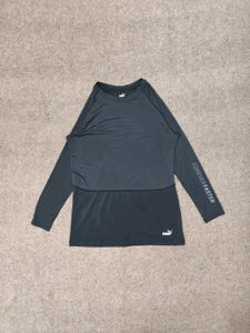 Puma Long Sleeve Athletic Top