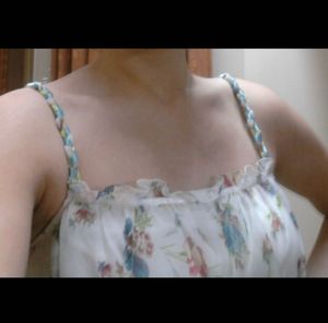 Floral Print Spaghetti Strap Top