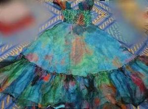 Bohemian Tie-Dye light weight Maxi Dress