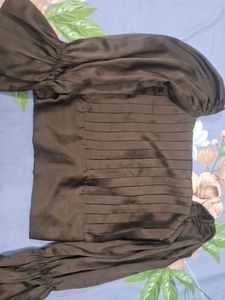 Elegant Brown top