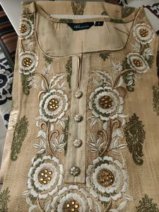Elegant Embroidered Kurta