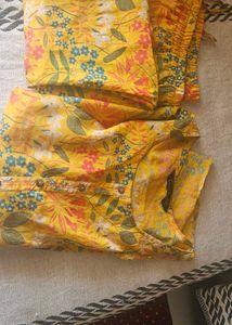 Floral Print Cord Set