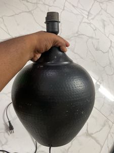 Unique Black Orb Table Lamp Base