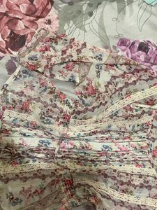 Beautiful Floral Print Ethnic top