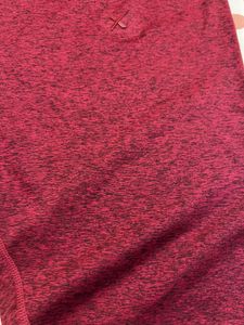 HRX Maroon Activewear Leggings