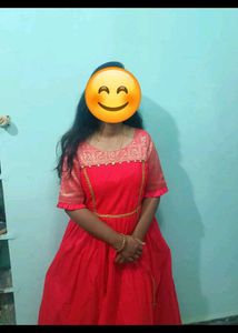 Elegant Pink Ethnic Gown