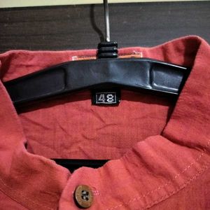 Men's Orange Kurta