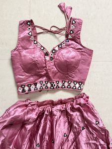 Pink Silk Blouse