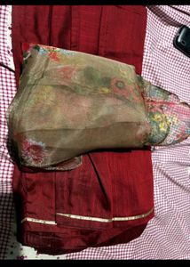 Beautiful Maroon Kurta Set