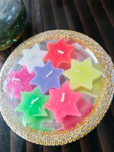 Star Shaped Candles