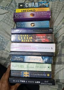 Collection of Popular Fiction Books