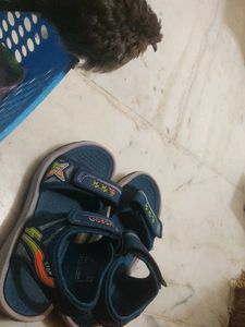 Comfortable Blue Kids Sandals size 1